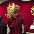 Rinpoche at Banquet