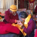 receiving-blessing-from-grandfather-tashi-dorje-rinpoche