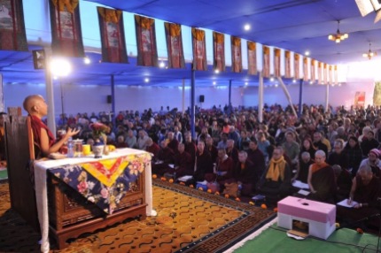 27 Rinpoche Teaching at Tergar Olsel Ling