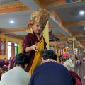Blessing by Rinpoche